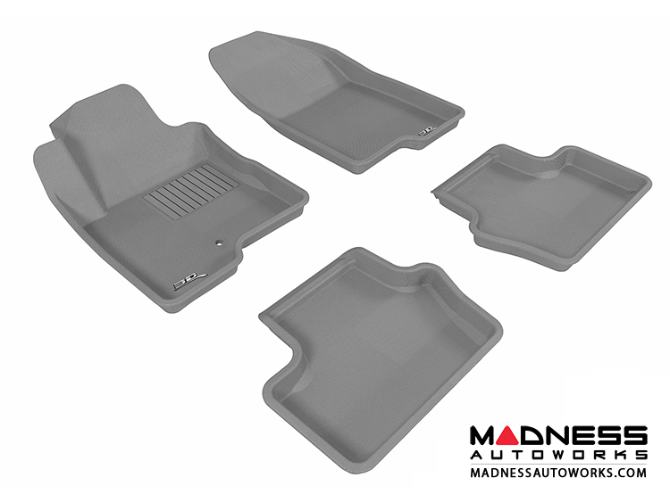 Jeep Compass Floor Mats (Set of 4) - Gray by 3D MAXpider